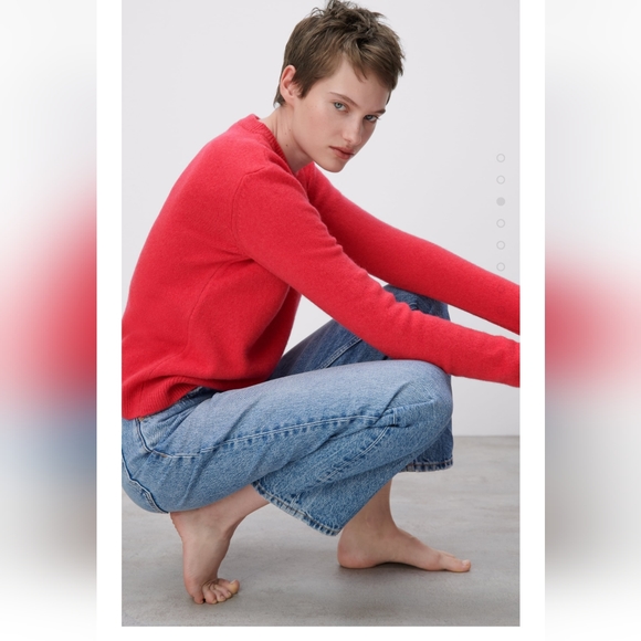 Zara Wool Cashmere Knit Sweater - Picture 7 of 8